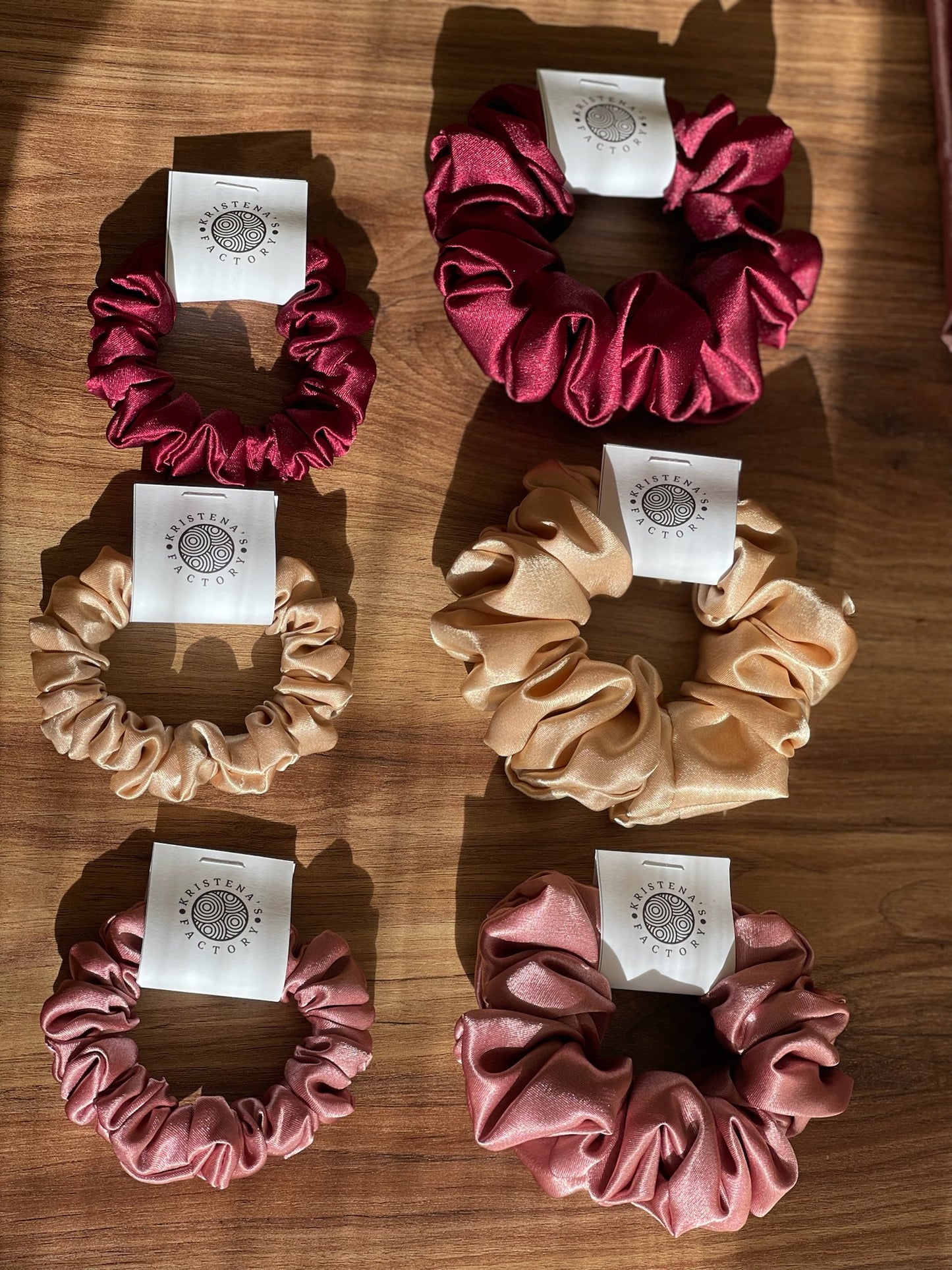 Satin Scrunchies