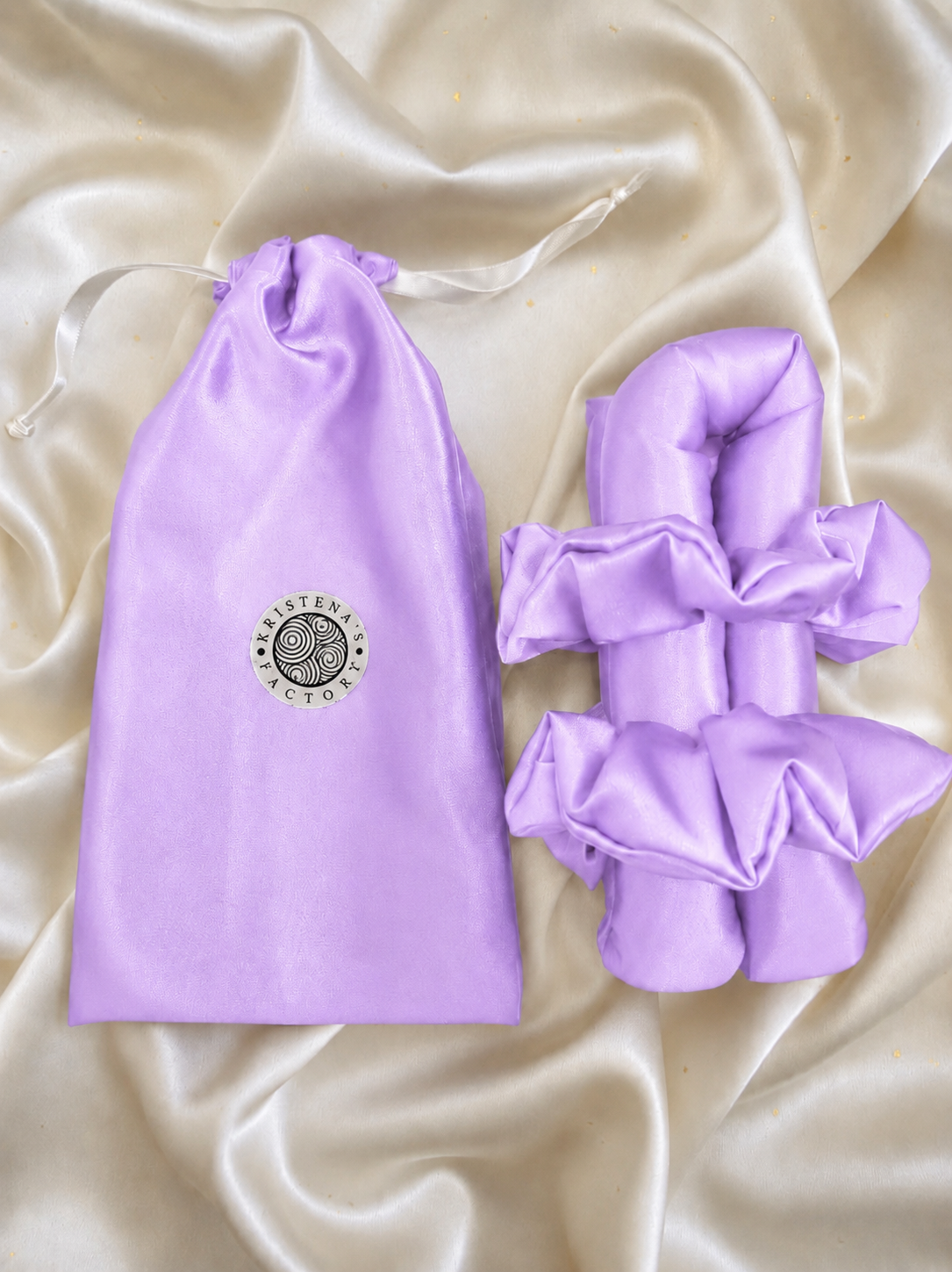 Satin Heatless Curlers