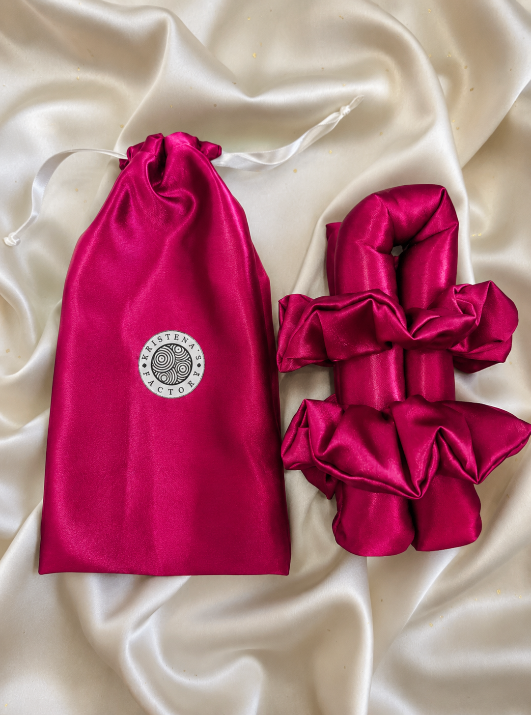 Satin Heatless Curlers