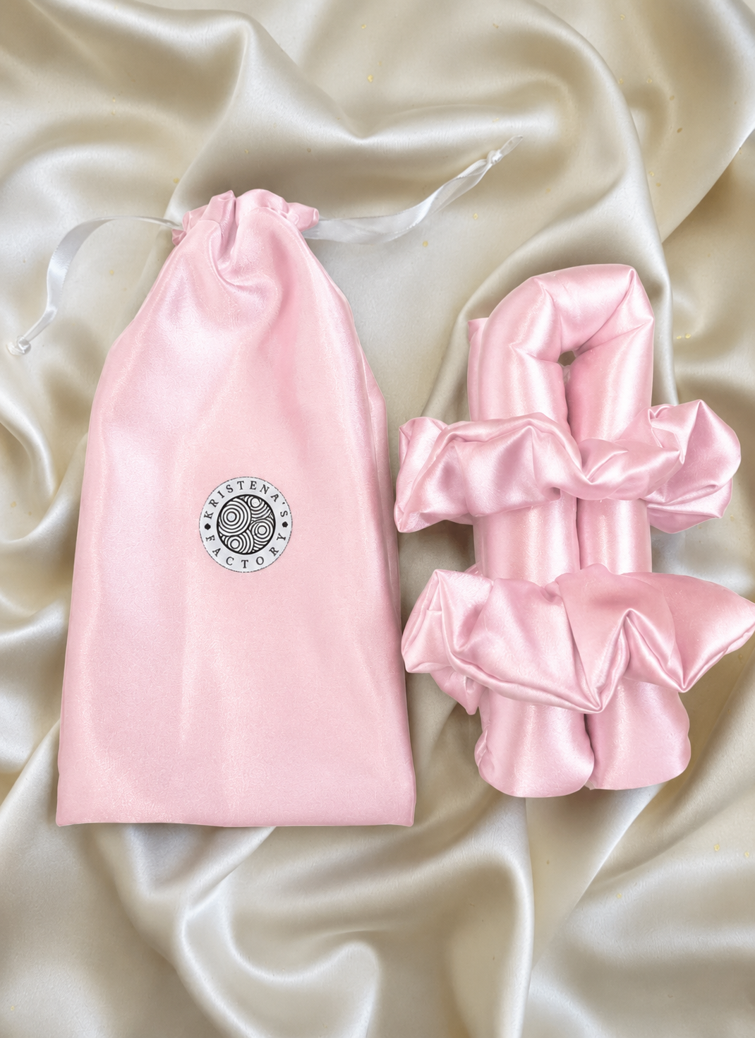 Satin Heatless Curlers