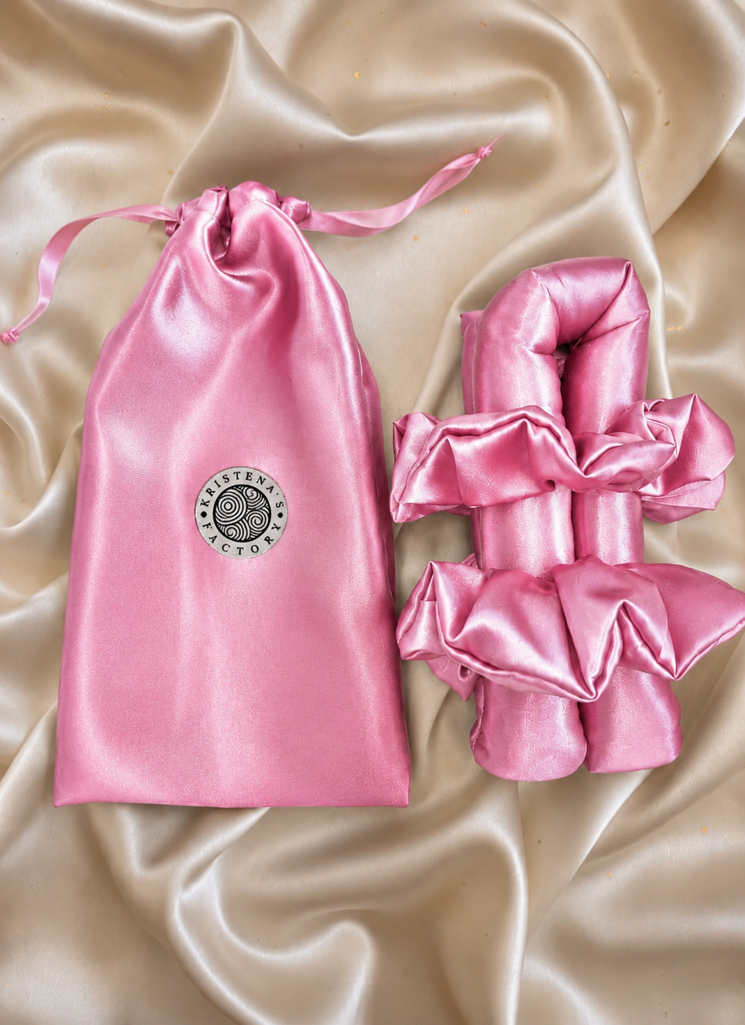 Satin Heatless Curlers
